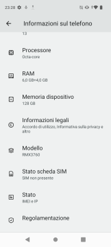 Recensione realme C53 98