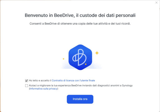 Recensione Synology Beedrive 17
