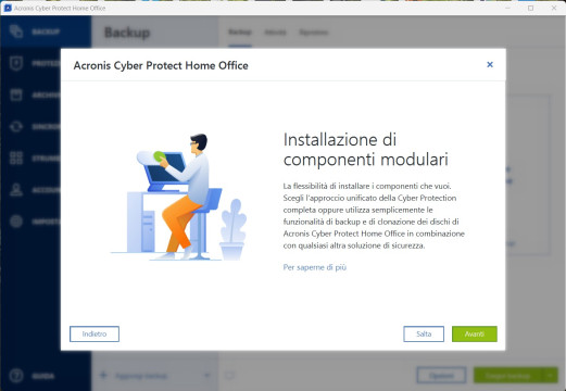 Recensione Acronis Cyber Protect Home Office 25