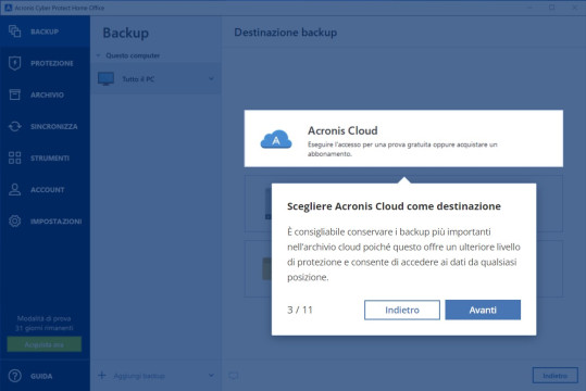 Recensione Acronis Cyber Protect Home Office 14