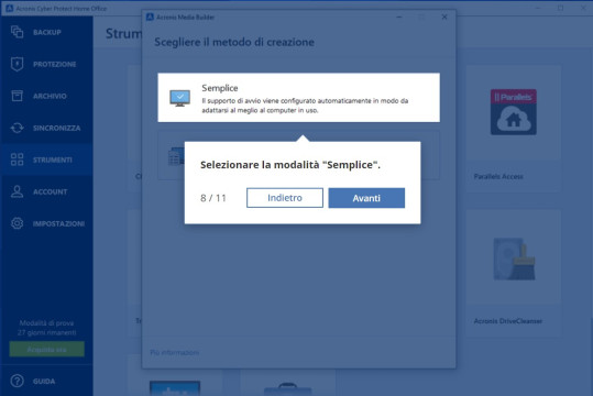 Recensione Acronis Cyber Protect Home Office 19